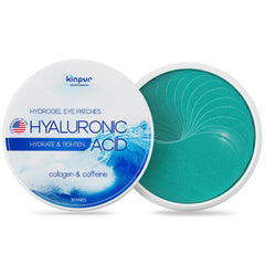 KINPUR under-eye patches with collagen and caffeine hydrate the delicate eye area.