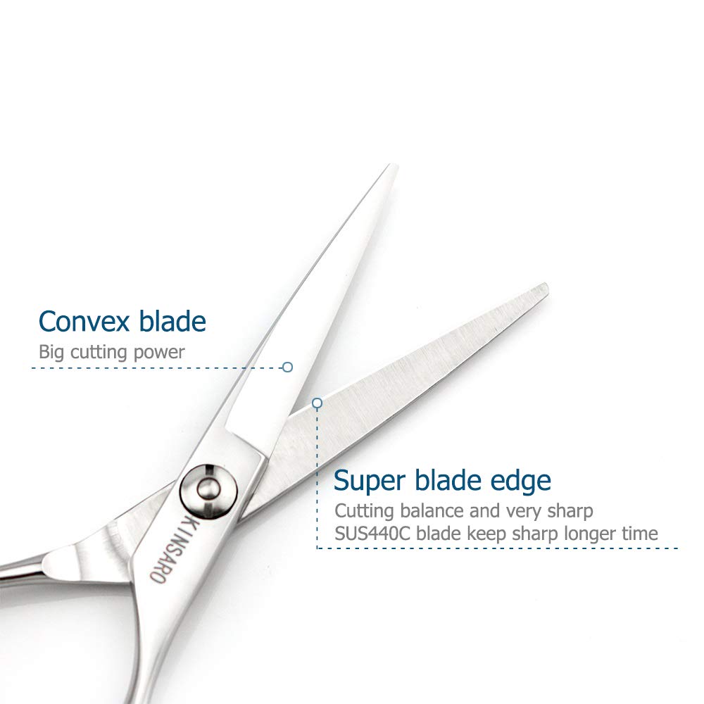 KINSARO convex blade design provides sharpness and durable cutting performance.