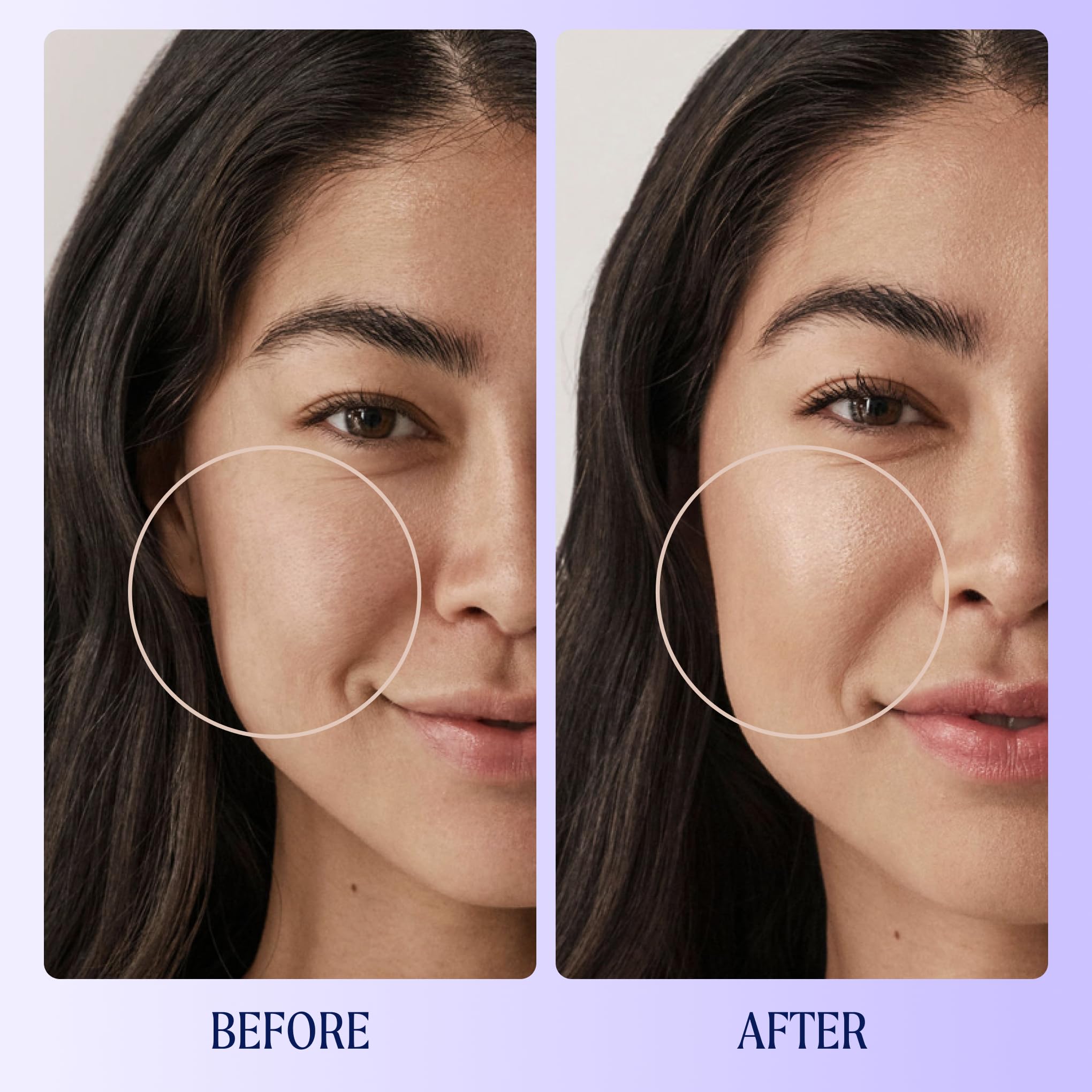 Kinship Self Reflect delivers radiant, blurred glow with no greasy residue.