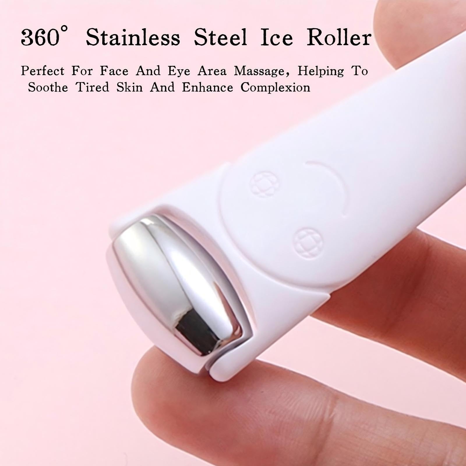 KINTEGOOD Mini Ice Roller cream-spoon demonstrates precise cream application.