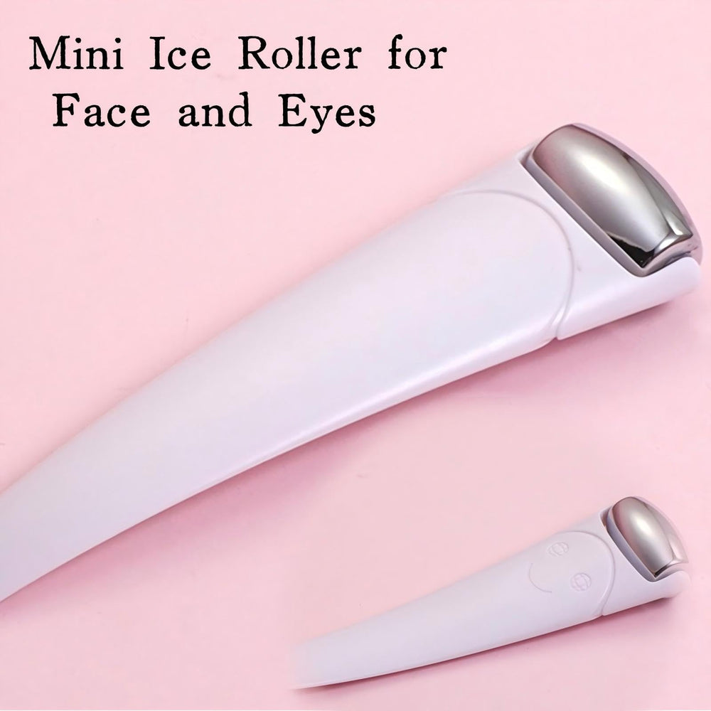 KINTEGOOD Mini Ice Roller stainless-steel body feels durable and easy to sanitize.