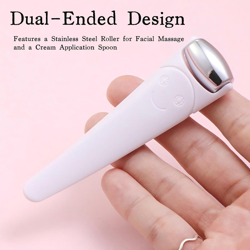 KINTEGOOD Mini Ice Roller travel-friendly design fits in skincare bags.