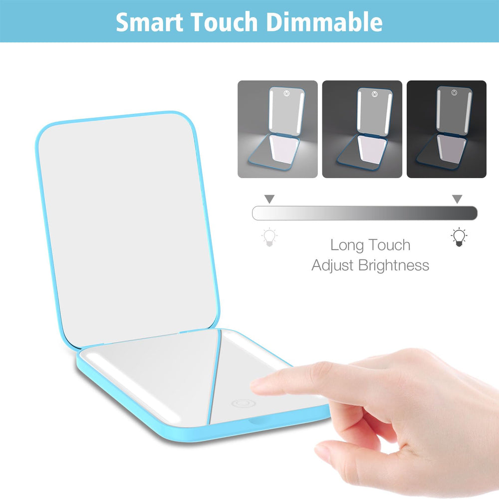 Kintion rechargeable battery provides long-lasting brightness with adjustable dimming.