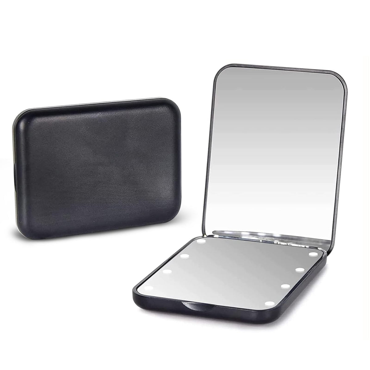 Kintion Pocket Mirror 1X/3X view shows precise makeup with true color detail
