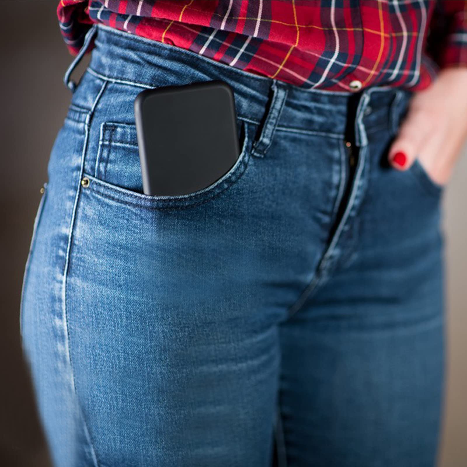 Kintion Pocket Mirror two-sided design offers broad view and close-up checks