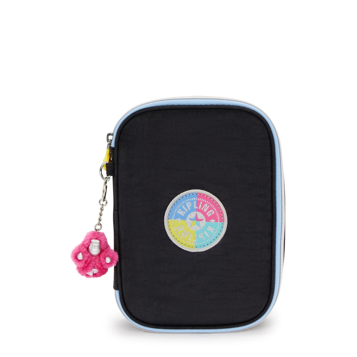 Kipling 100 Pens Fc Case open shows organized space for pens and small accessories.