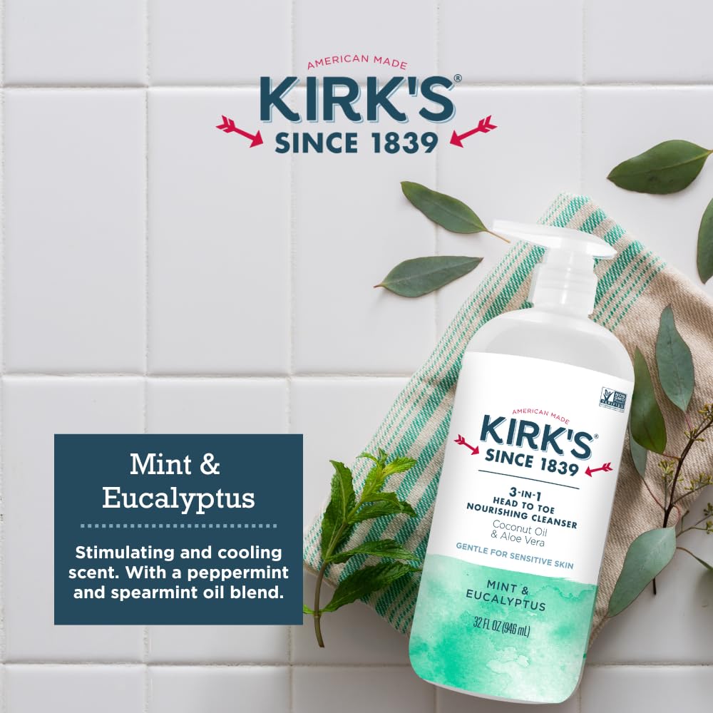 32-ounce pump bottle showcases value and easy dispensing for families.