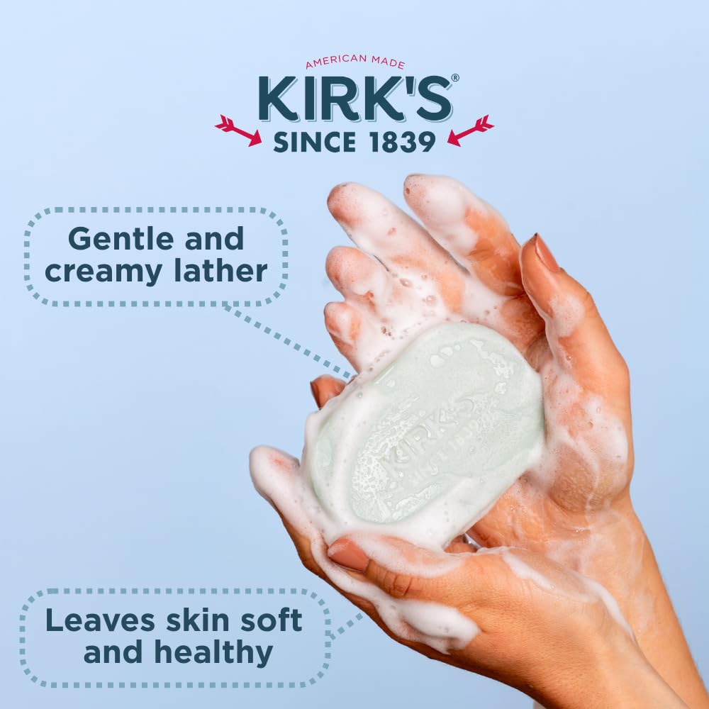 Kirk's Castile Aloe Vera variant highlighting soothing formula.