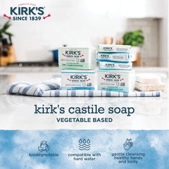 Kirk's Original Coco Castile original fresh scent for everyday washing.