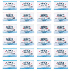 Kirk's Original Coco Castile 24-bar bulk box for eco-friendly cleaning.