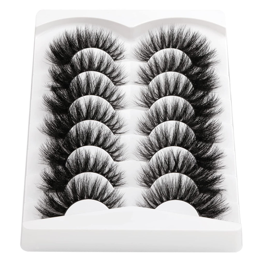Kiromiro faux mink lashes reusable up to 10 wears with care.