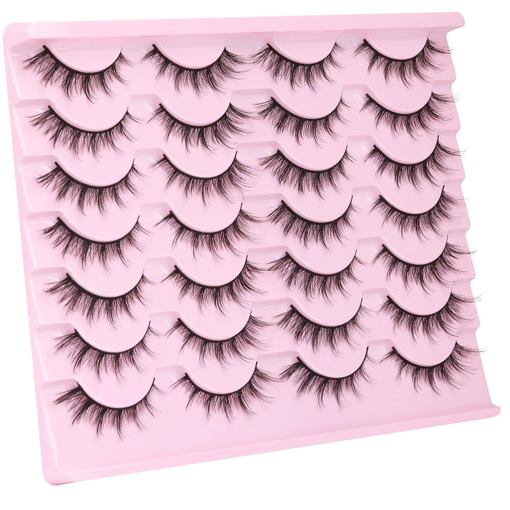 Kiromiro faux mink lashes use vegan synthetic fiber for durability.