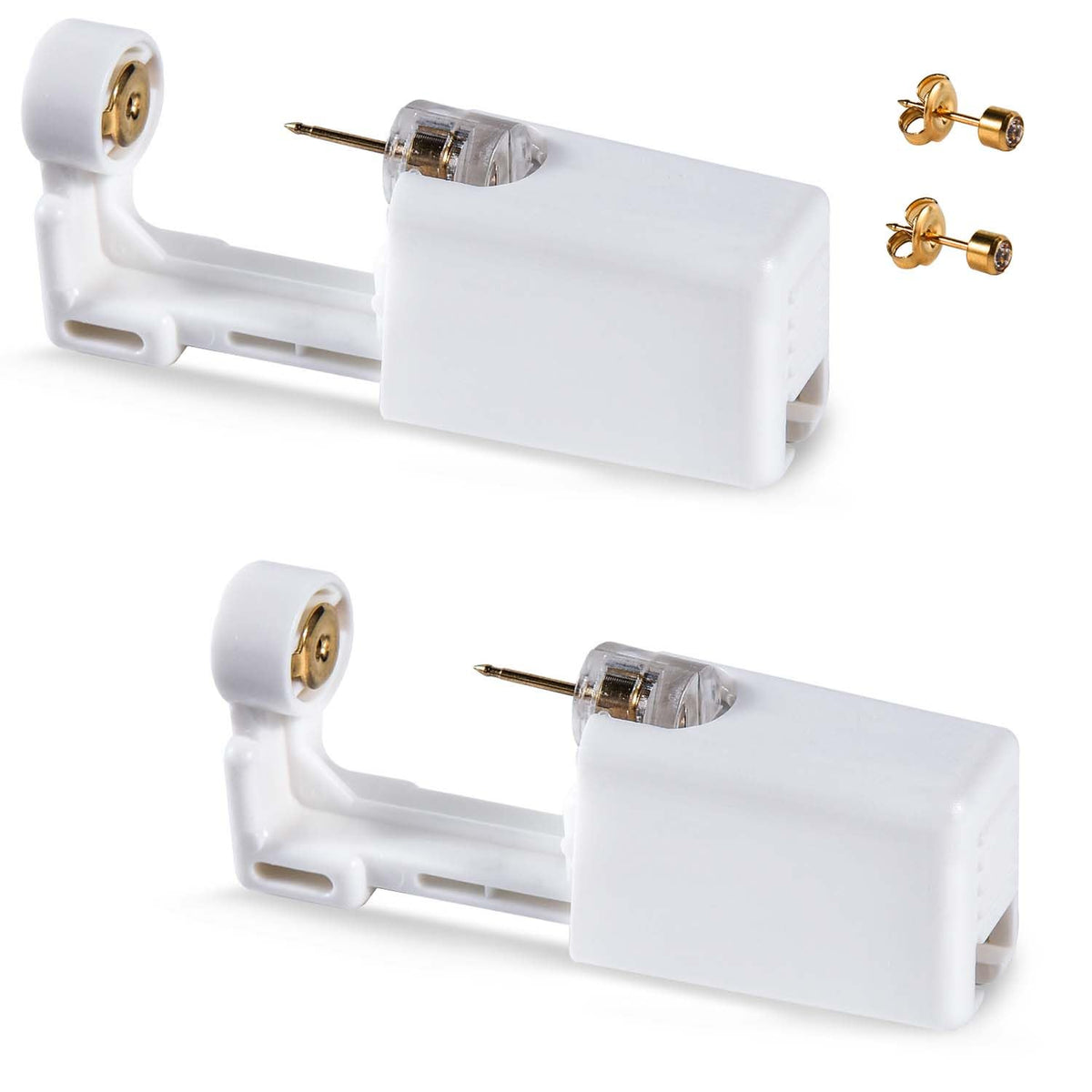 KISEER disposable ear piercing gun packaging shows hygienic, single-use design for peace of mind.