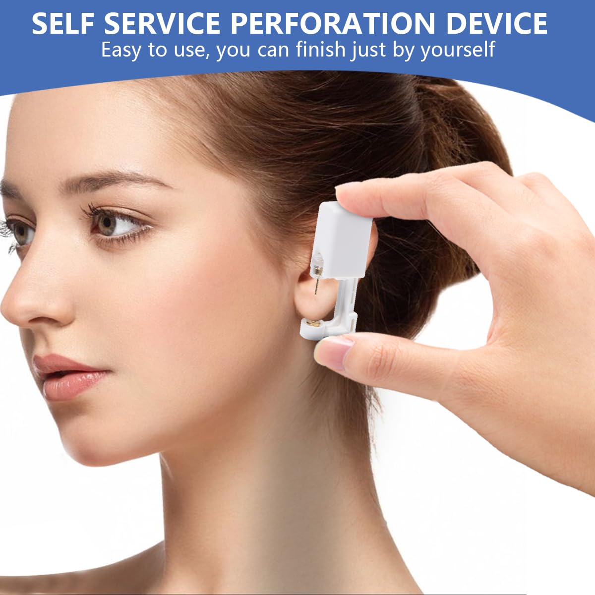 KISEER step-by-step usage guidance helps first-timers perform ear piercing confidently.