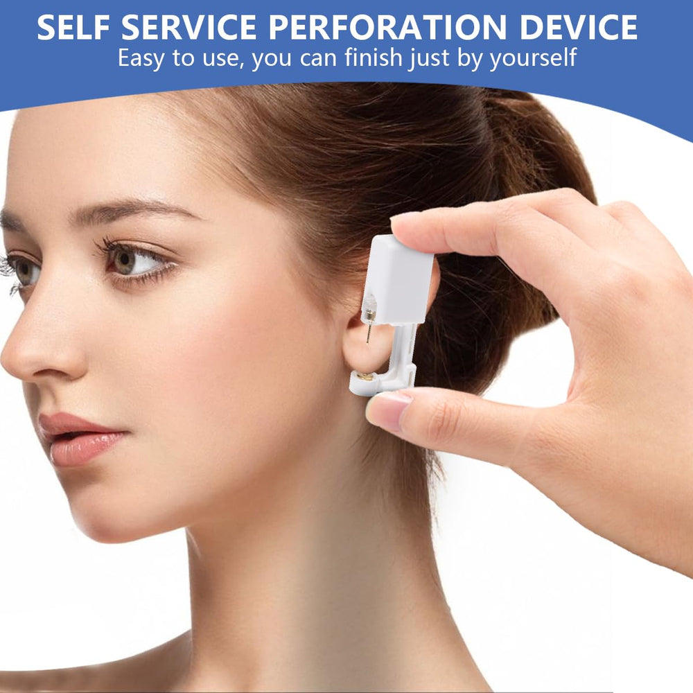 KISEER step-by-step usage guidance helps first-timers perform ear piercing confidently.