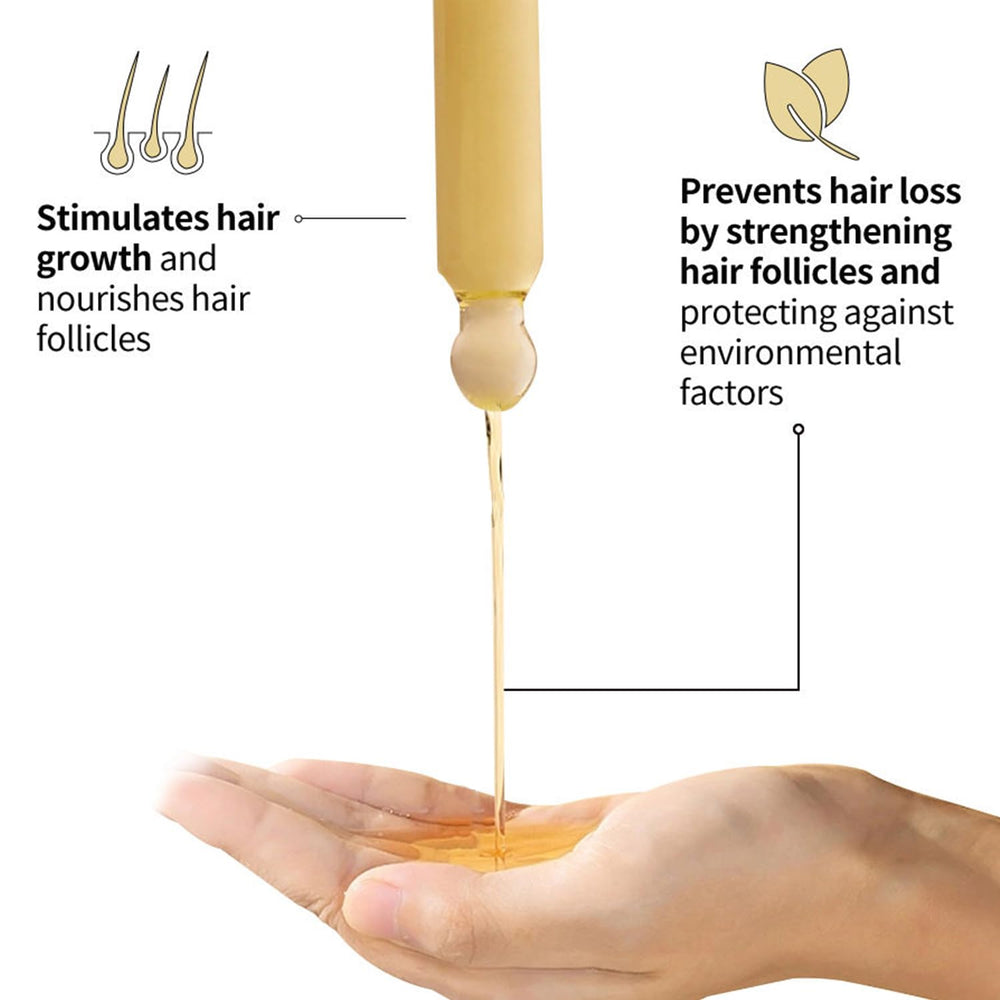 Kisinly Rosemary Oil ingredients image showcases natural oils for scalp nourishment.