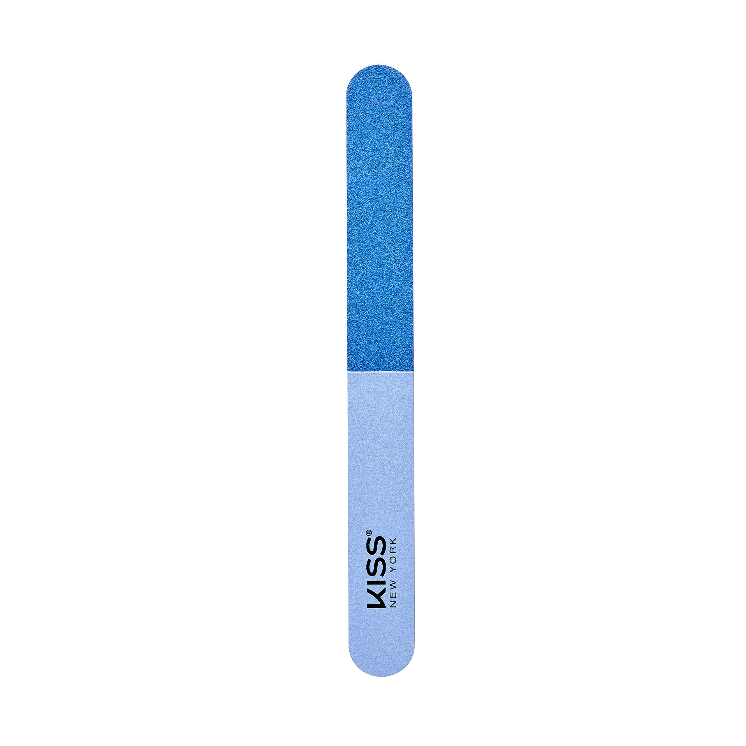 KISS 4-Way Nail Shaper 180-grit close-up for durable shaping and smoothing natural nails.