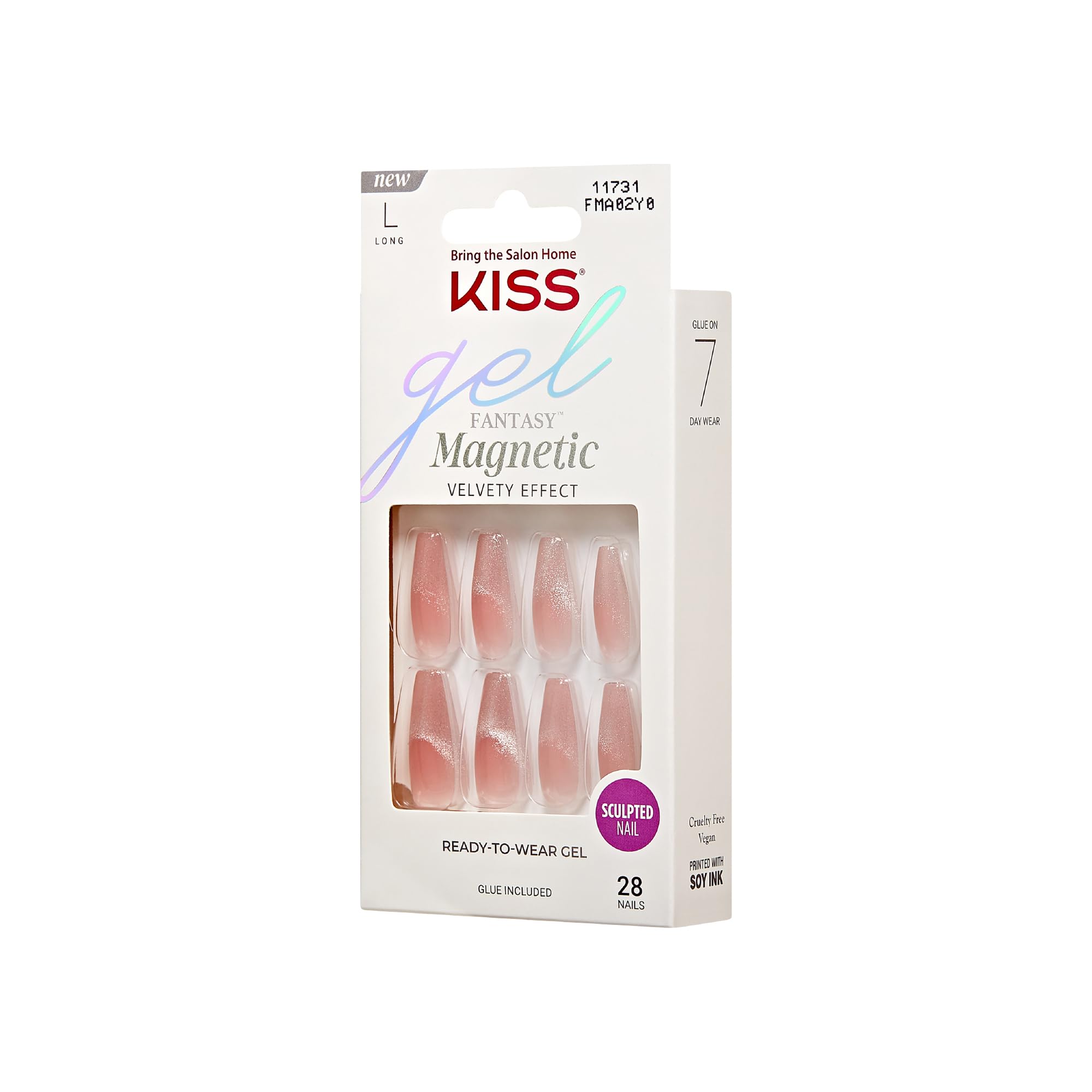 KISS Gel Fantasy 7-day wear nails for extended wear options