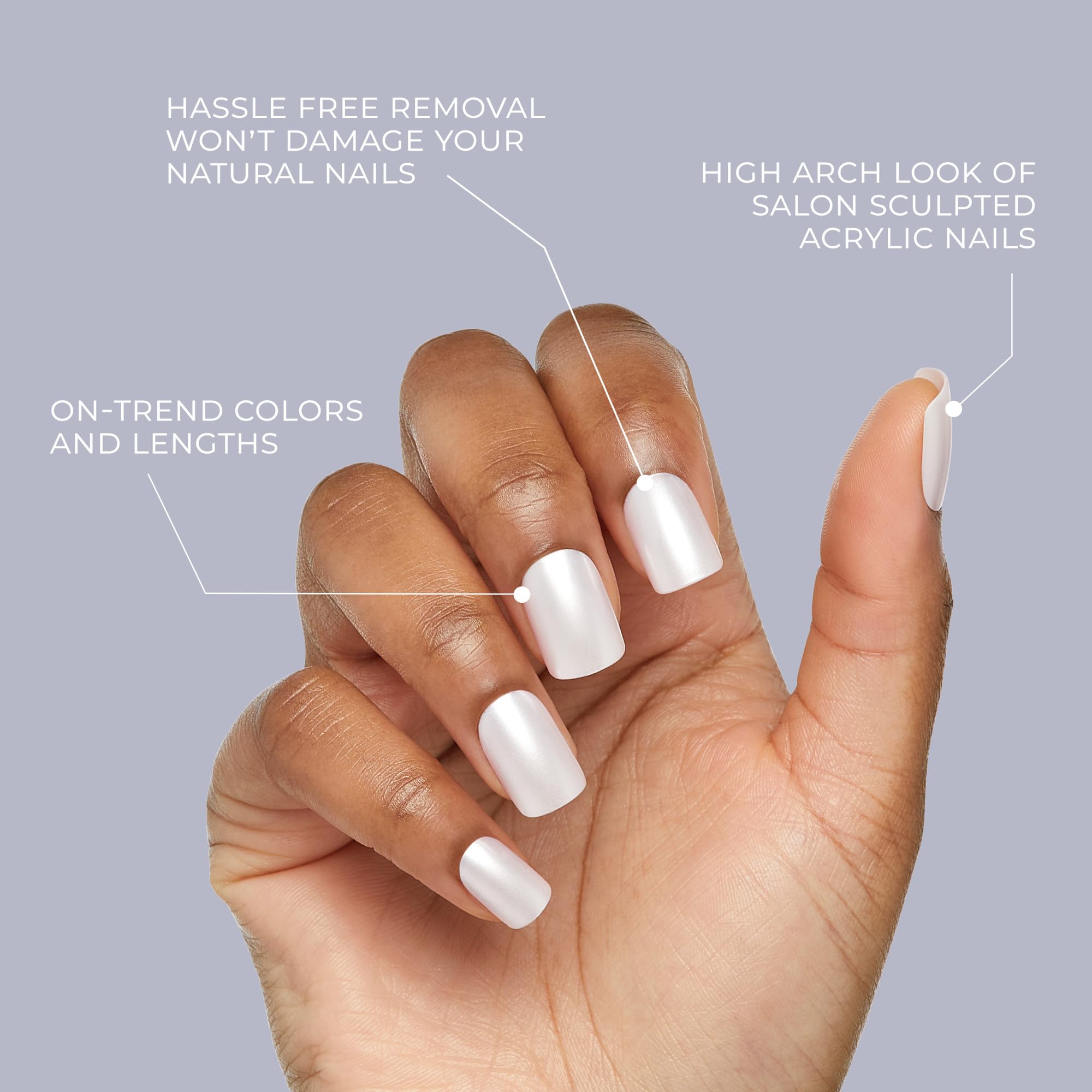 KISS Gel Fantasy manicure stick shown for precise nail shaping.