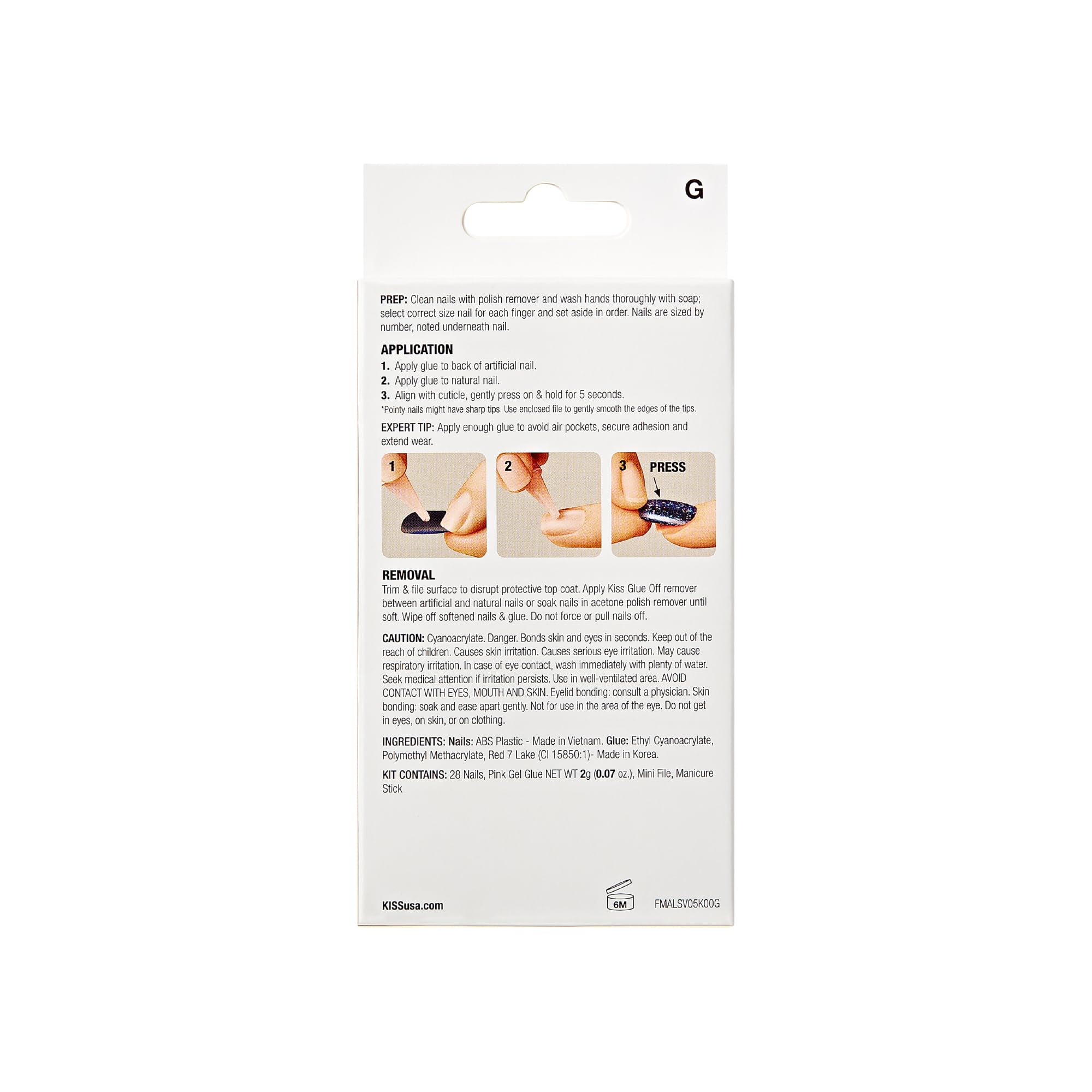 KISS Gel Fantasy reusable nails for cost-efficient styling
