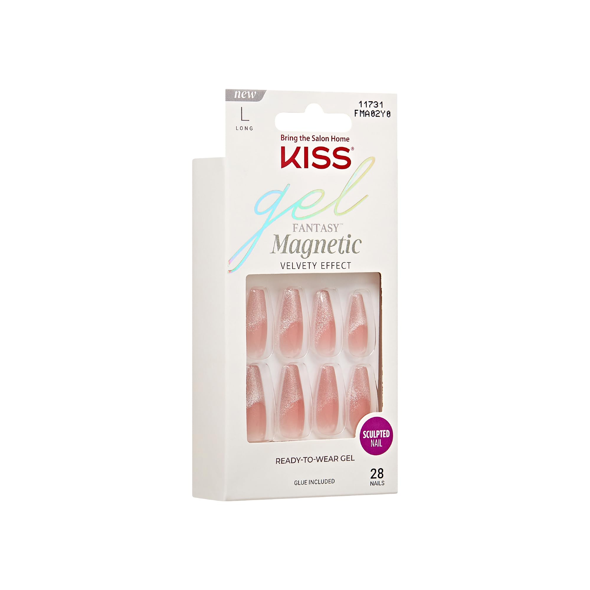 KISS Gel Fantasy vegan cruelty-free nails for safe-at-home styling