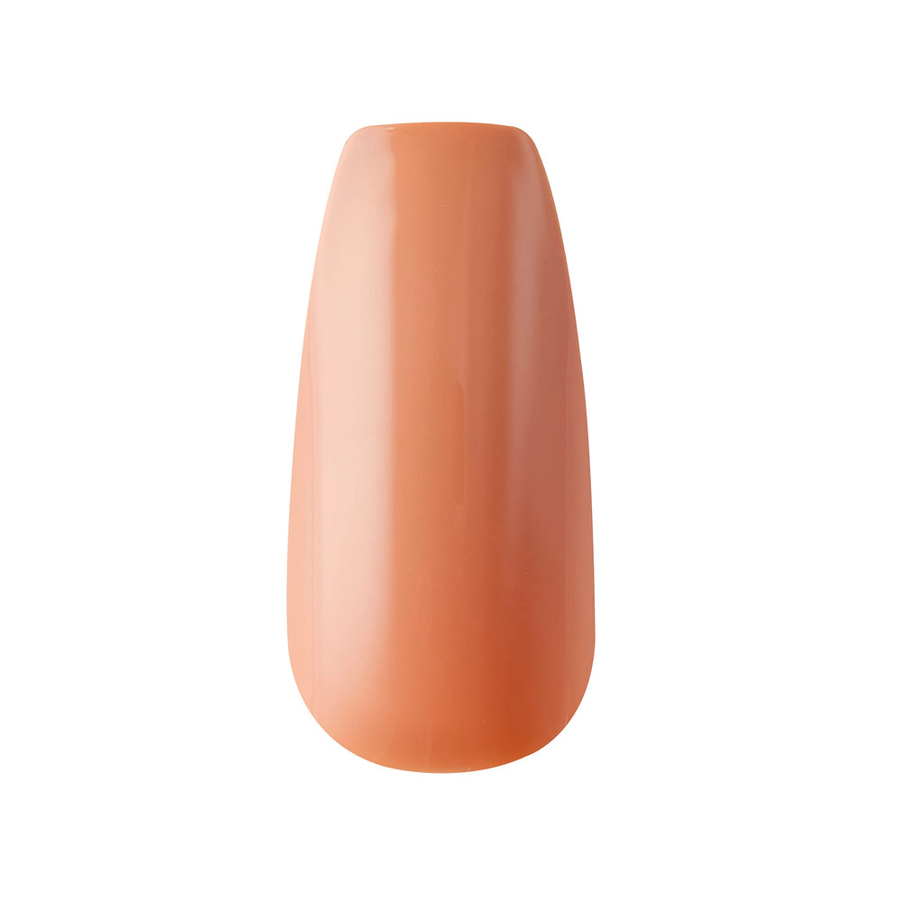 KISS Glam Fantasy Ultimate Illusion Uñas Gel vistas en manos, estilo instantáneo.