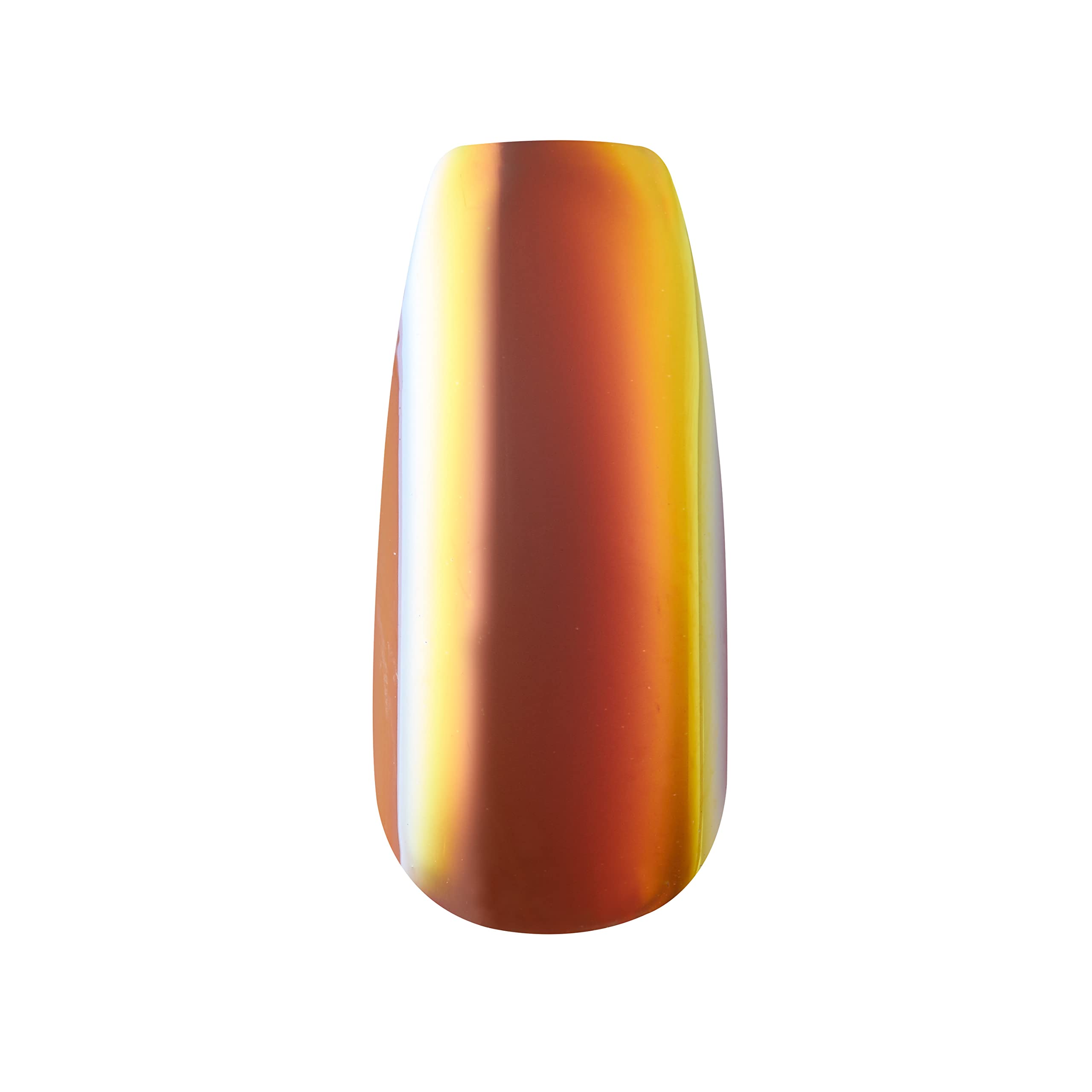 KISS Glam Fantasy Ultimate Illusion Uñas Gel con 28 puntas listas para pegar.