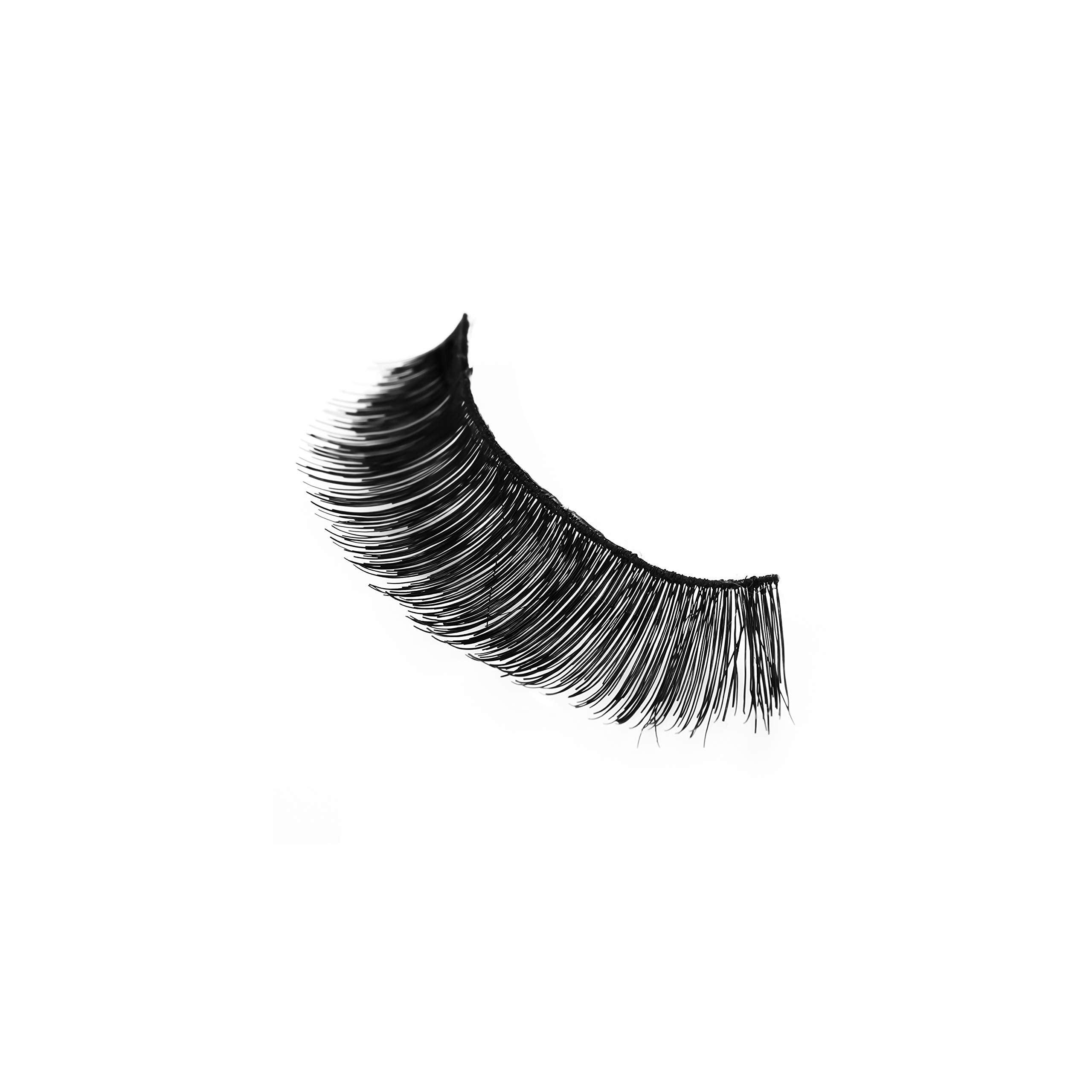 KISS I ENVY Juicy Volume 01 lashes closeup dense lash line for dramatic definition