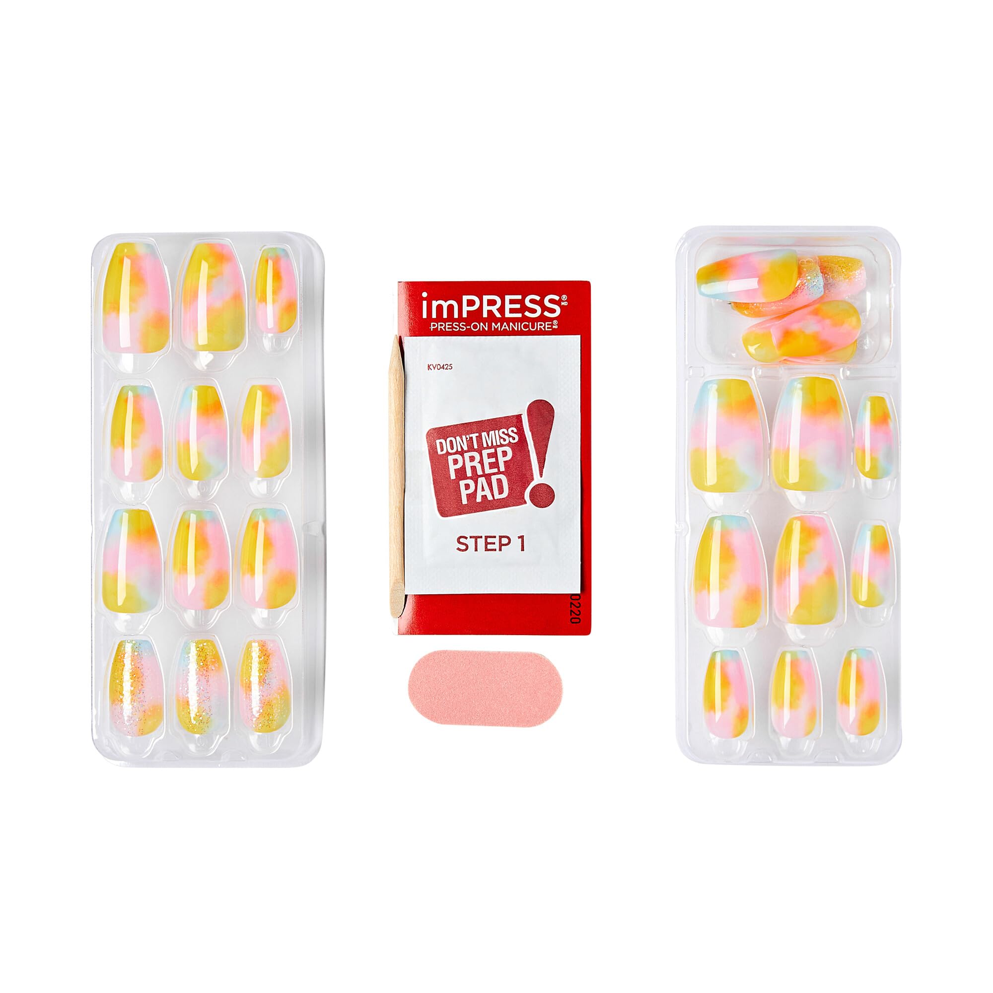 KISS imPRESS instant high-gloss nails polish-free no drying time
