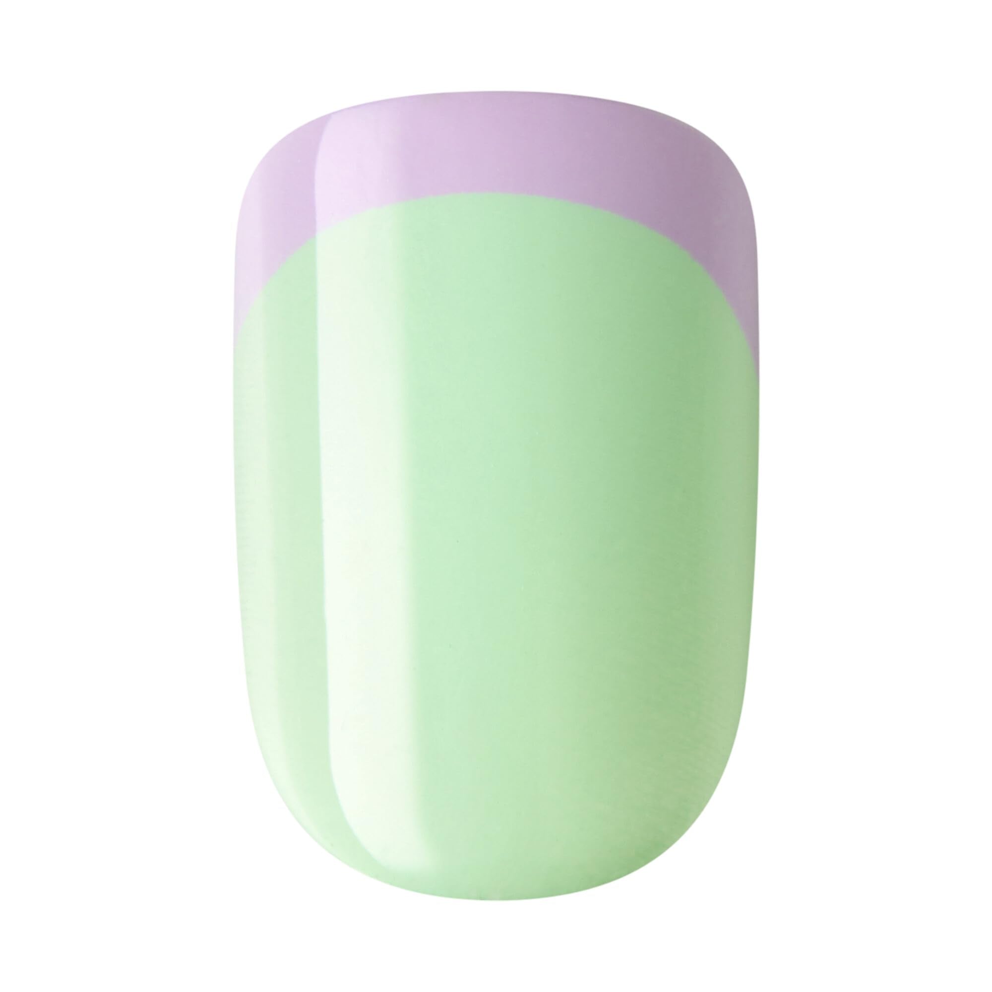 KISS imPRESS prep pad in use helps prepare nails for secure wear