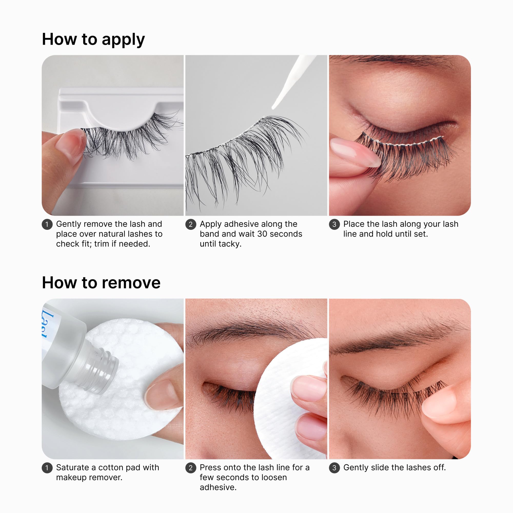 KISS adhesive styled in a travel pouch for portability benefit