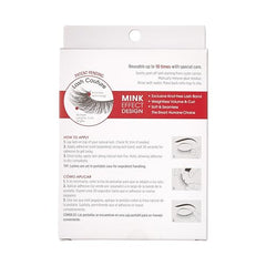 KISS Lash Couture Faux Mink multipack styled on model for dramatic effect.