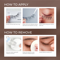 KISS Lash Couture Naked Drama Ruffle feathery finish delivers wispy drama.