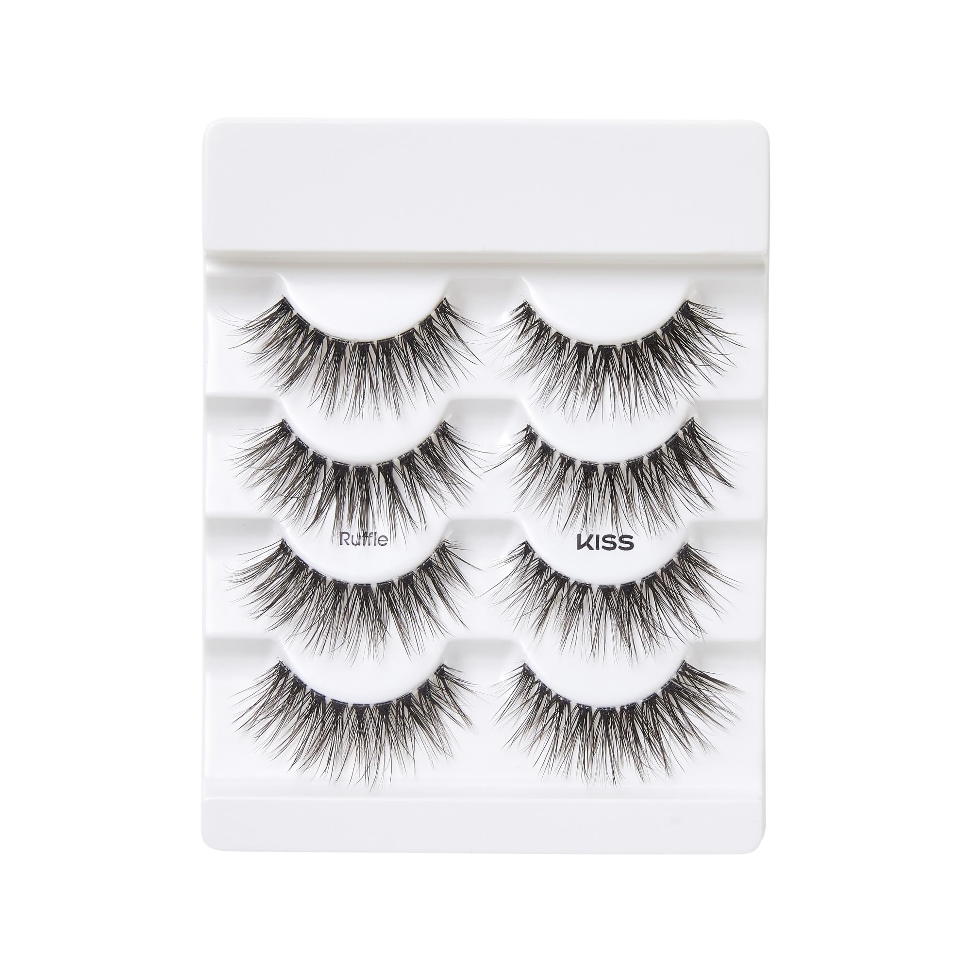 KISS Lash Couture Naked Drama Ruffle reusable for multiple wears.