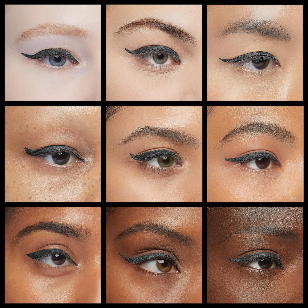 KISS magnetic eyeliner demonstrates up to 16-hour wear durability.