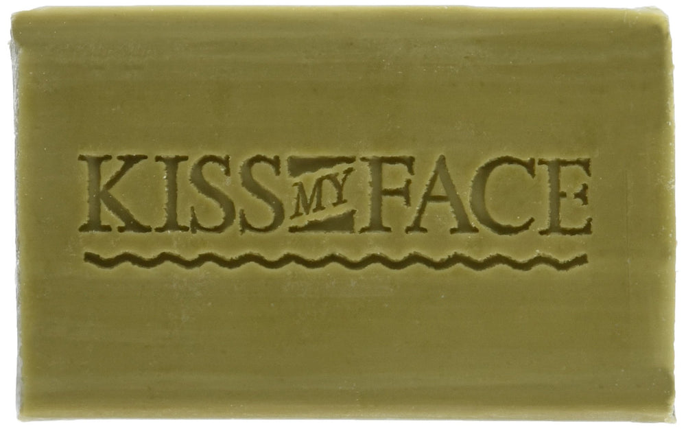 Kiss My Face Pure Olive Oil bar soap, 100 biodegradable, supports eco-friendly cleansing routines