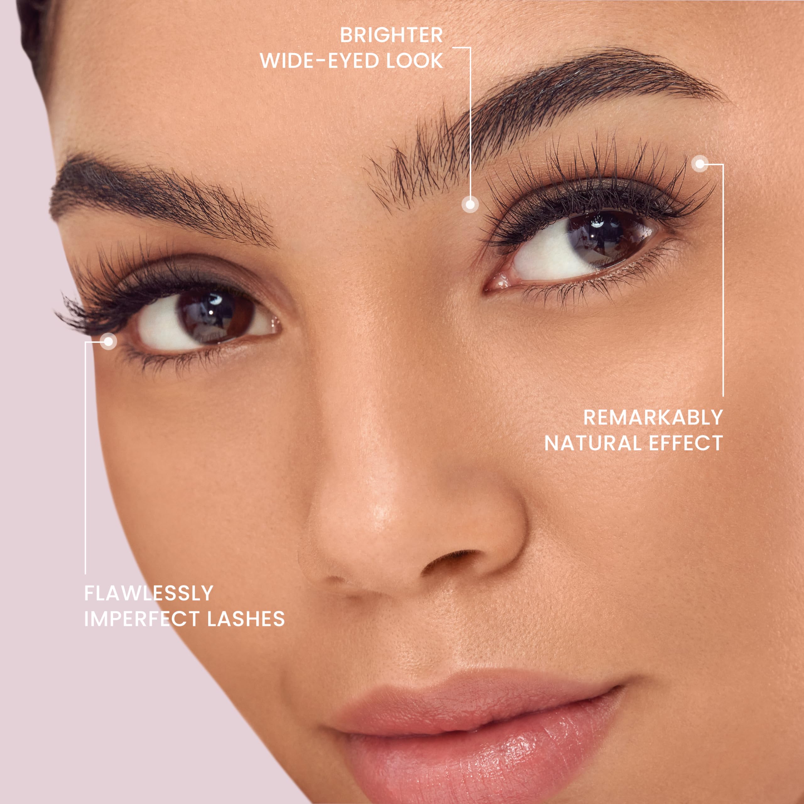KISS Nude Blazer reusable lashes care shot suggests gentle removal extends life.