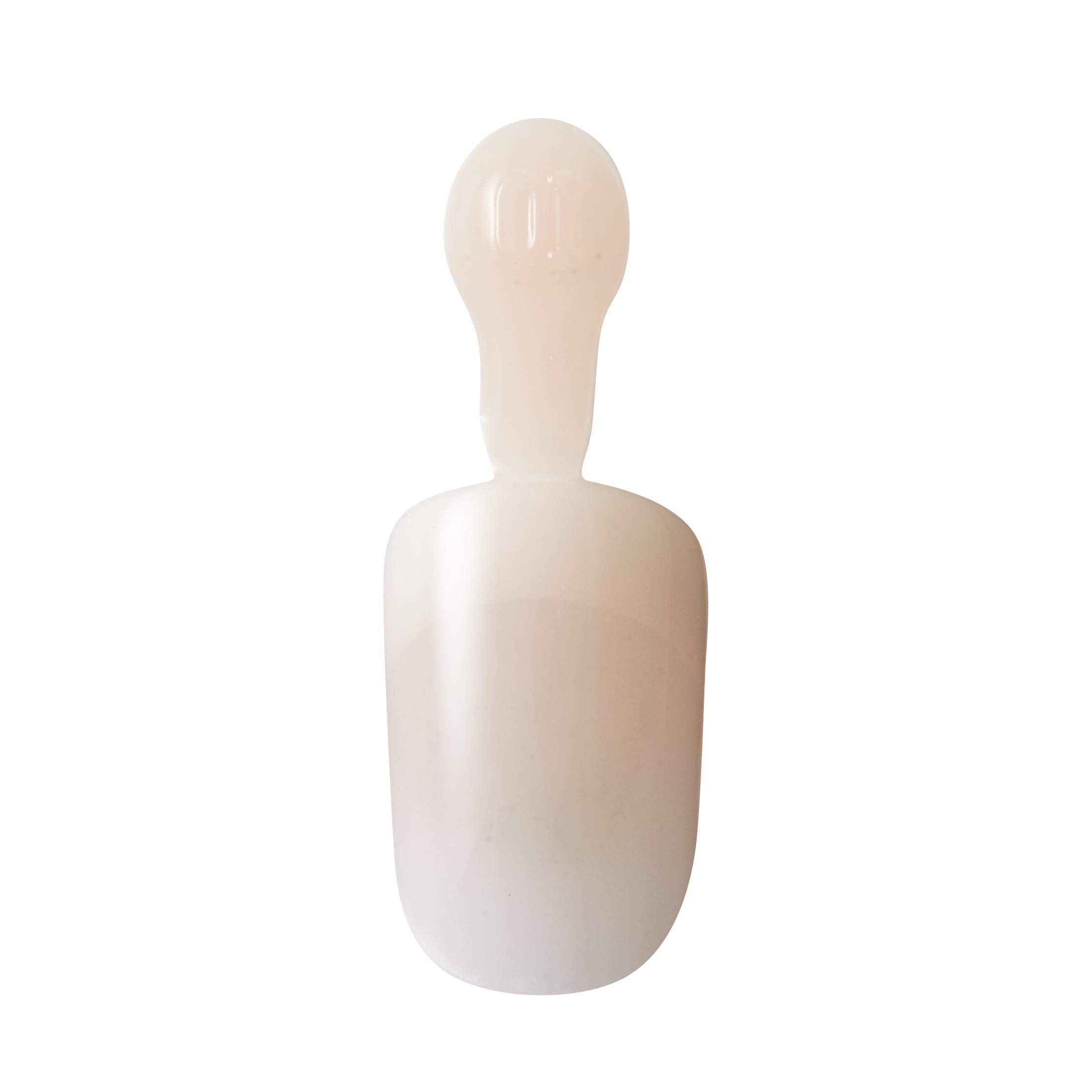Kiss Salon Acrylic Nude French Nails softened smile line for modern natural French.