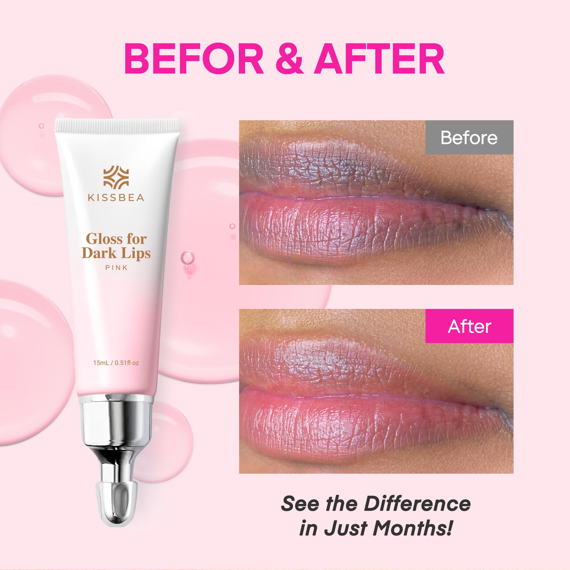 KissBea hydration oils: shea, avocado, jojoba for deep moisture