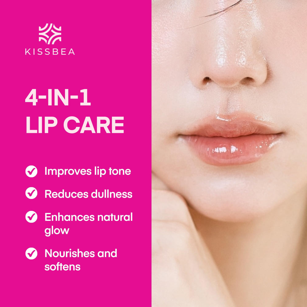 KissBea ingredients: Vitamin C, lemon peel, licorice for tone balance and brightening