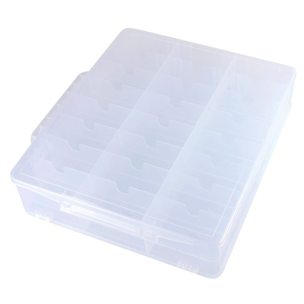 Kissbuty compact multi-use box stores polish and small tools in one place.