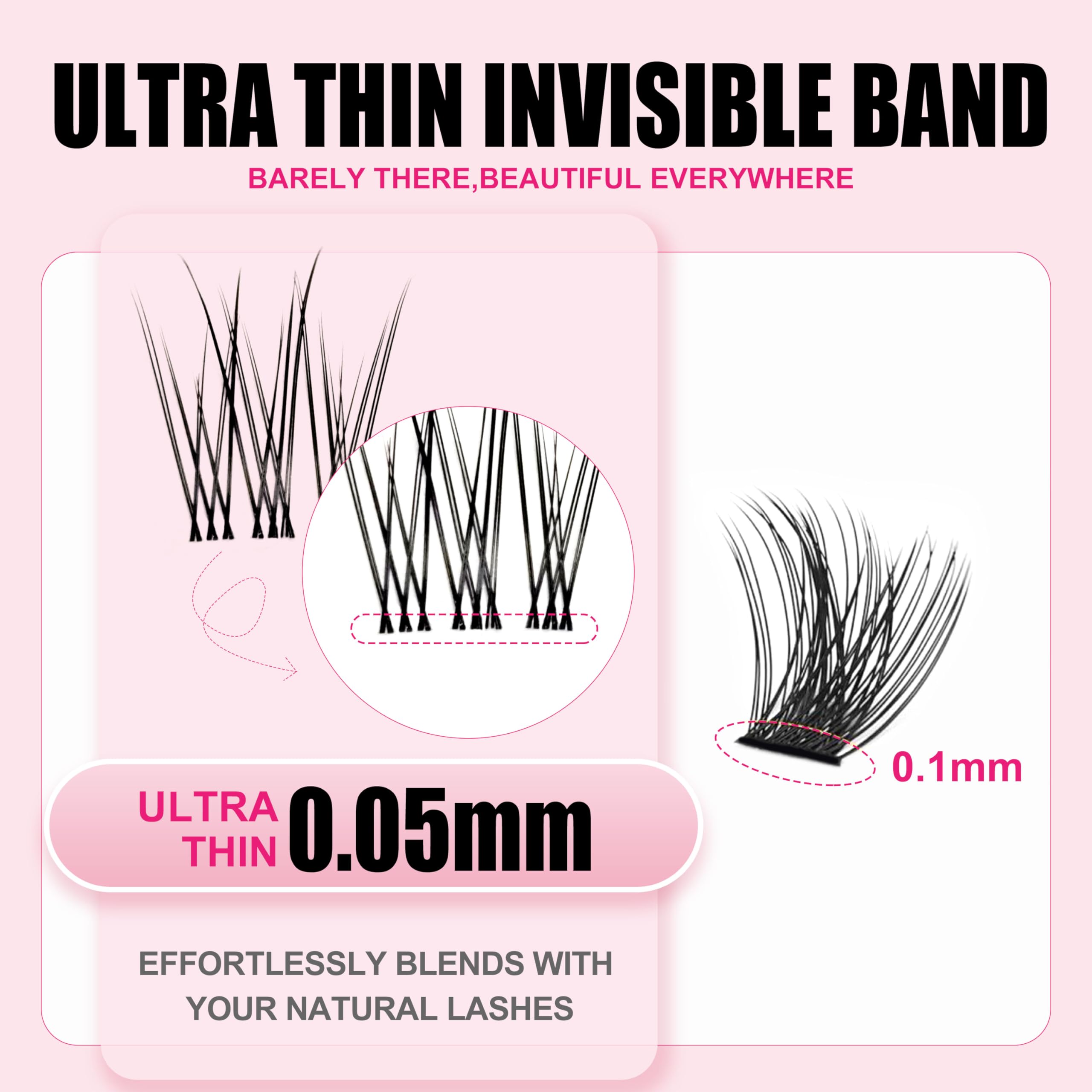 Kisslily Bond adhesive bottle highlights quick secure lash attachment