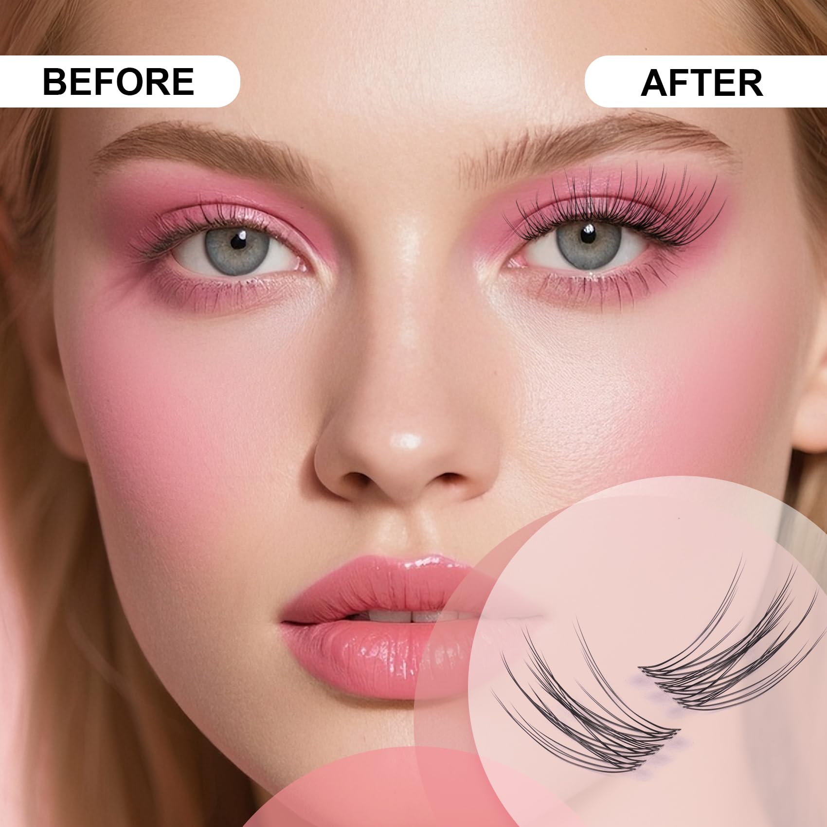 Kisslily DIY eyelash-extension-kit-set enables easy at-home styling