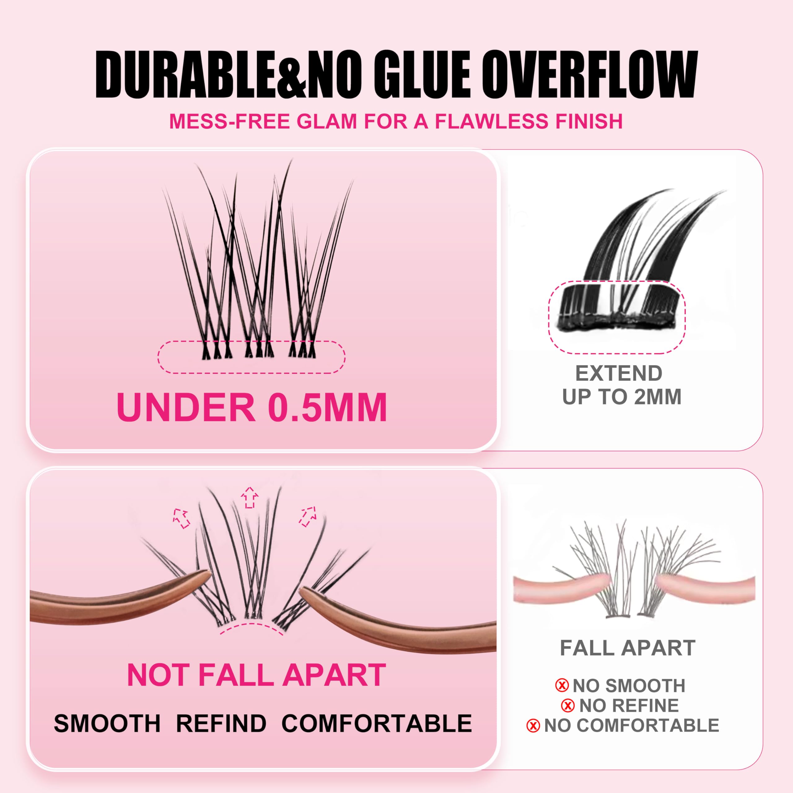 Kisslily Lash-remover-bottle pictured for safe, gentle removal after wear