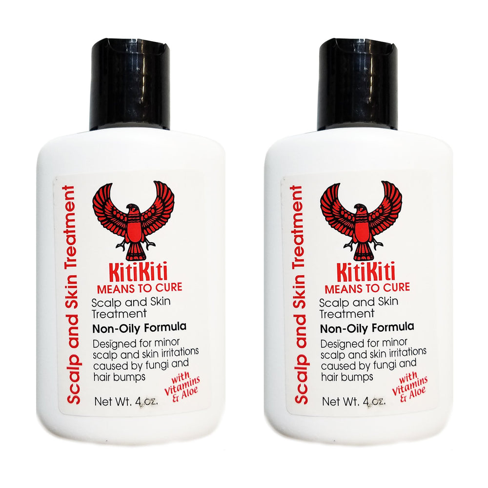 Kitikiti pack-of-2 scalp-skin-treatment bottles for non-oily daily care