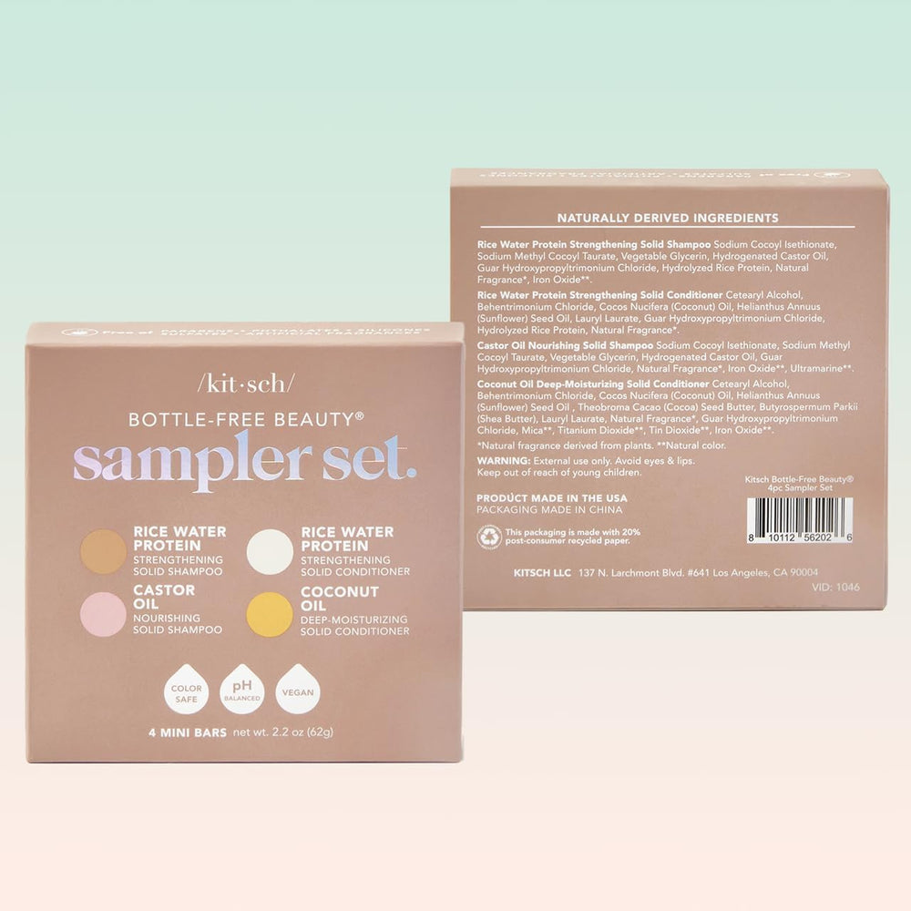 Kitsch all hair types moisture bar set for versatile hydration