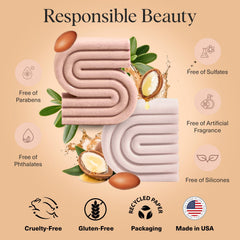 Kitsch Argan Oil Conditioner Bar vegan-sulfate-free for color-safe care.