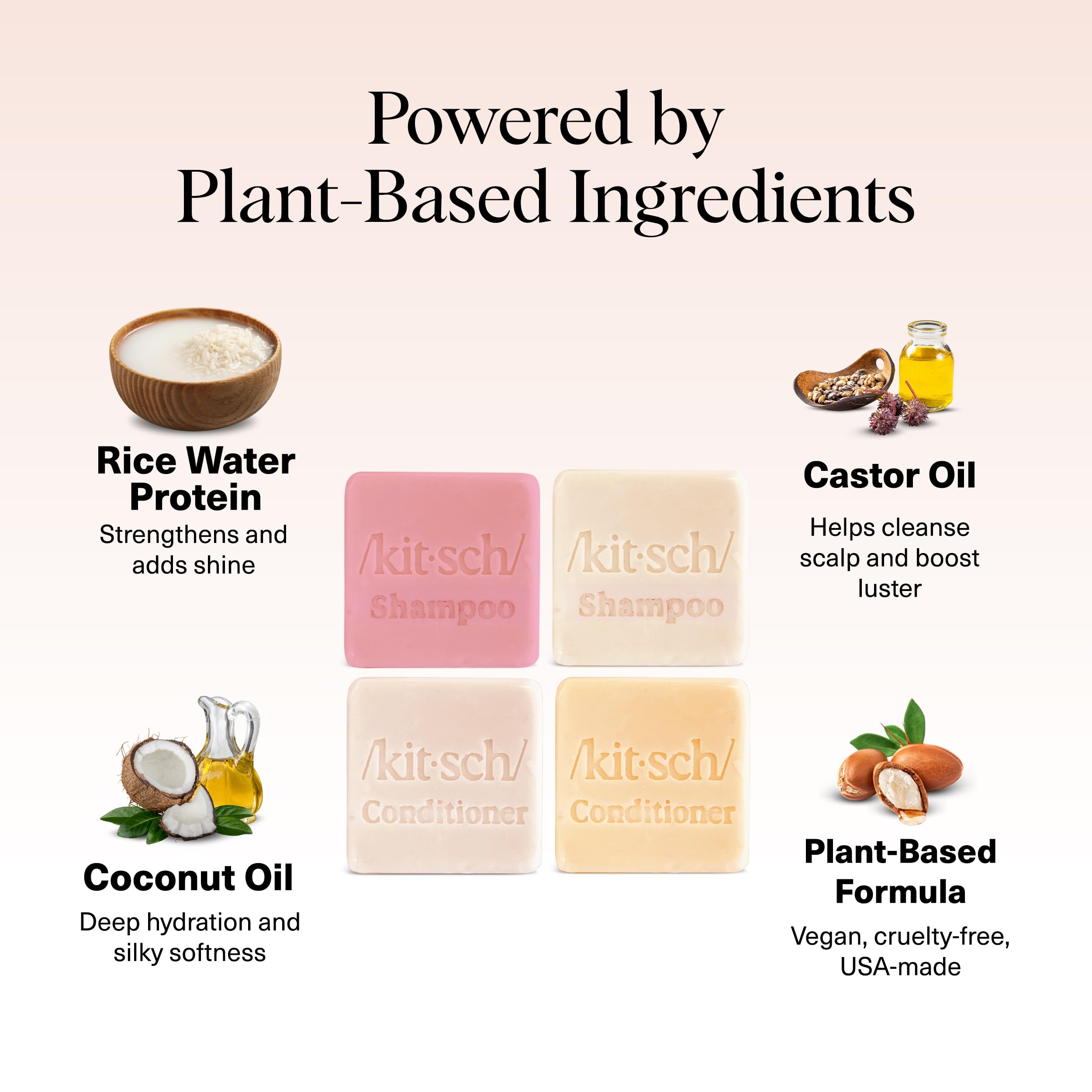 Kitsch bottle-free beauty eco-pack display highlighting plastic-free option