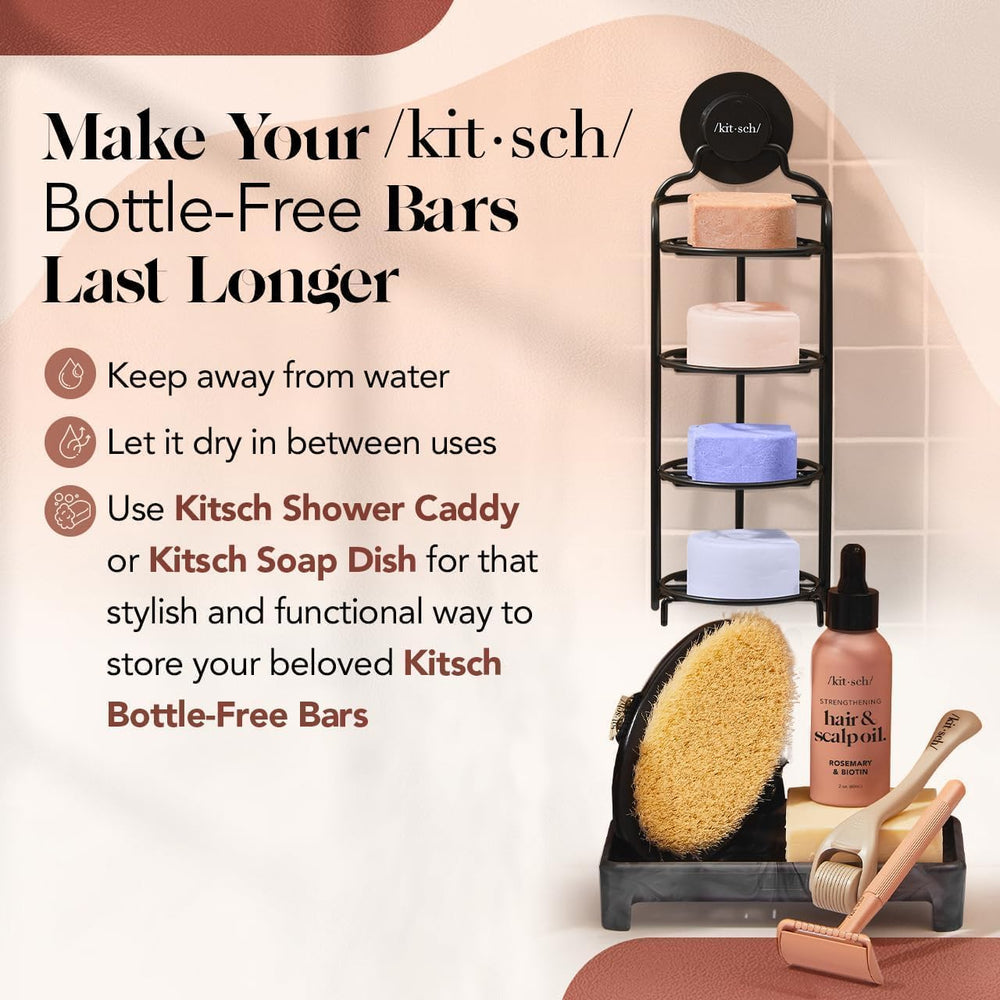 Kitsch Castor Oil Conditioner Bar made in the USA for quality you can trust