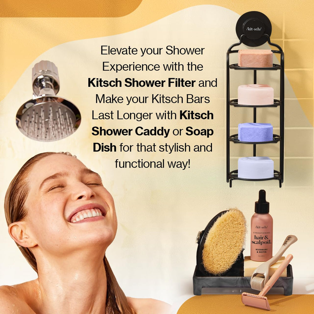 Kitsch Coconut Oil Shampoo Bar vegan cruelty-free branding supports ethical haircare choices